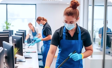 Tổng vệ sinh văn phòng, công ty, trường học